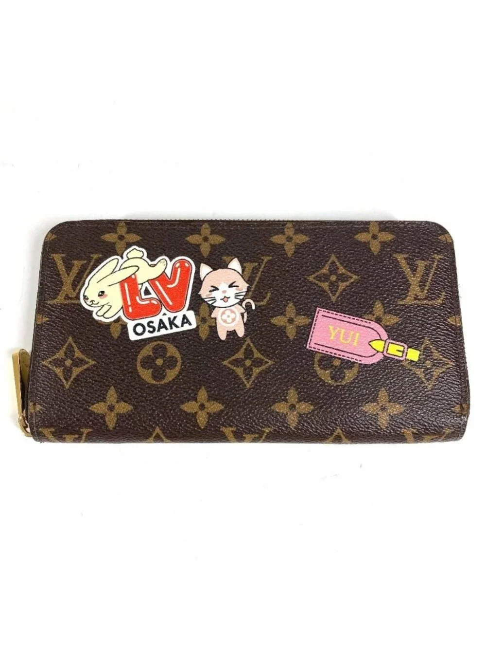 Louis Vuitton Wallet My LV World Tour Zippy Monogram Canvas Brown